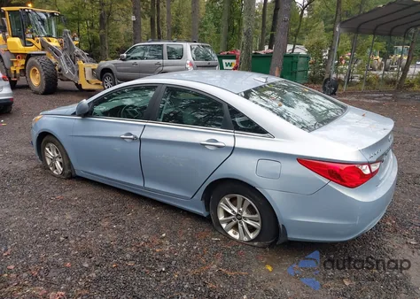 2013 Hyundai Sonata Gls from USA, damaged, VIN 5NPEB4ACXDH754709